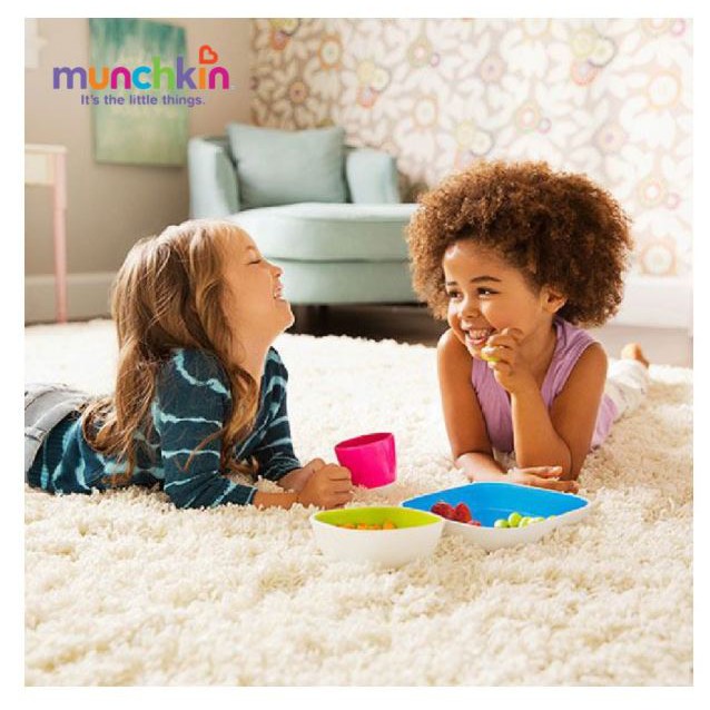 BỘ 2 BÁT CHỐNG TRƯỢT MUNCHKIN CHO BÉ