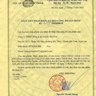 Thảo mộc giảm cân Sơn Mai