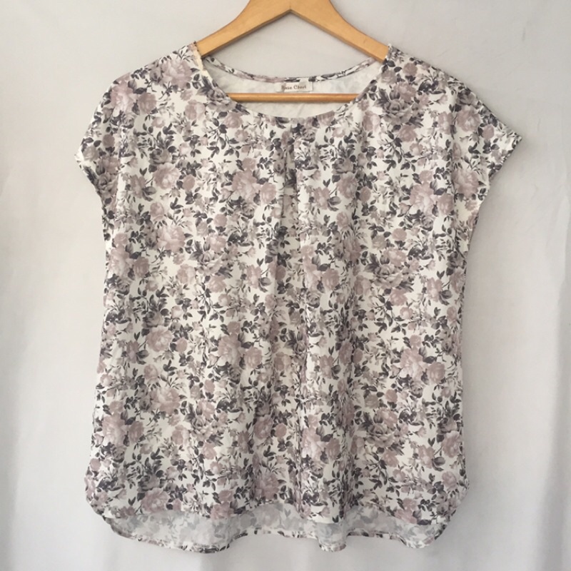 Áo hoa Rose vintage mới cen bigsize