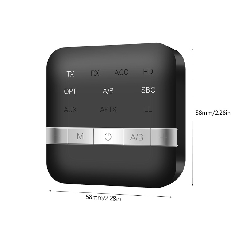 Bộ Chuyển Đổi Âm Thanh Hsv Audio Csr8675 Bluetooth-Compatible V5.0 2 Trong 1