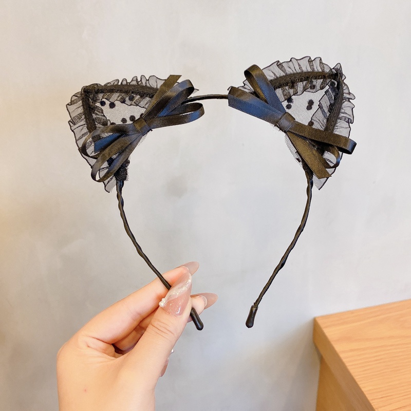 Băng đô tai mèo đáng yêu thời trang Hàn Quốc