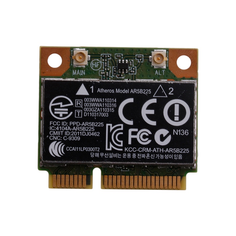 Bang Bluetooth-compatible Wireless Mini PCIE Card 802.11bgn 655795-001 654825-001