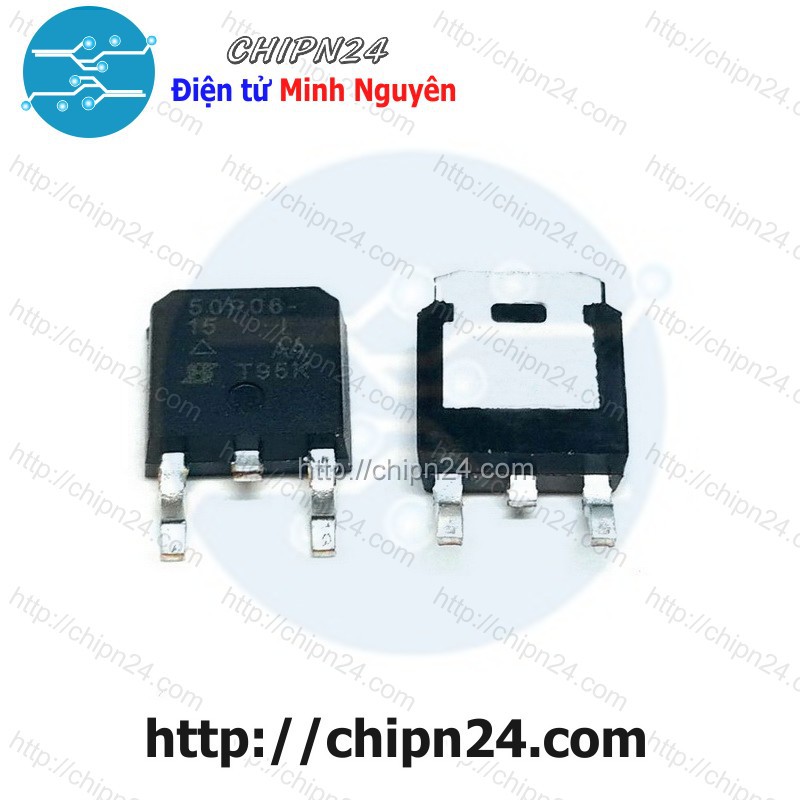 [2 CON] (SOP) MOSFET Dán 50P06 TO-252 50A 60V Kênh P (SMD Dán) (SUD50P06 SUD 50P06)