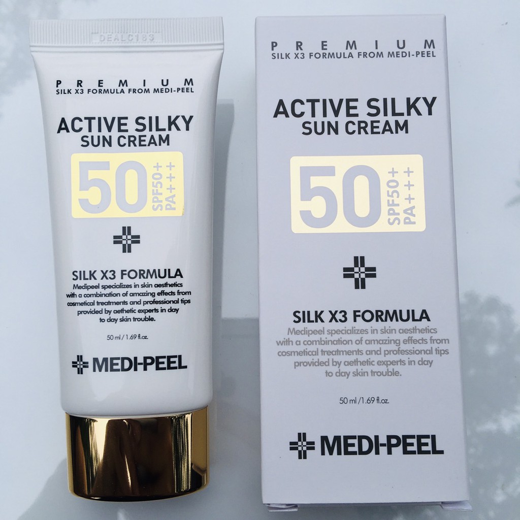 Kem Chống Nắng Medi Peel Active Silky Sun Cream SPF50+/PA++ | BigBuy360 - bigbuy360.vn