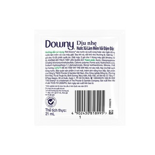 Nước xả vải Downy dịu nhẹ 21ml
