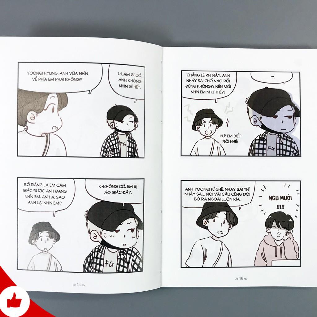 Sách - BTS Comic 2 (Kèm Bookmark, Sticker, postcard)