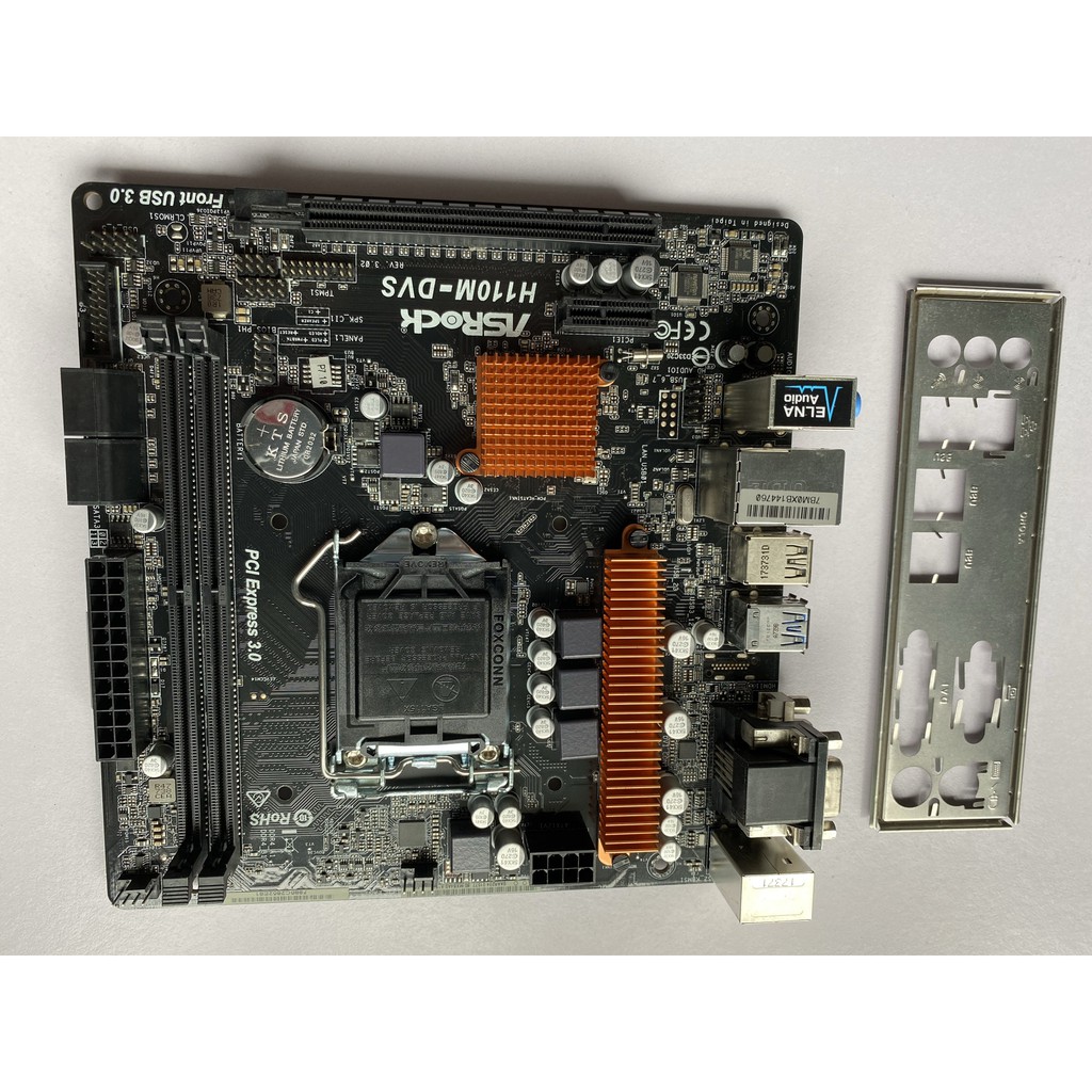 Bo mạch chủ Asrock H110M- DVS r3.0