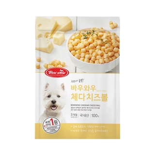 Phô mai viên Bowwow cho chó mèo 100g