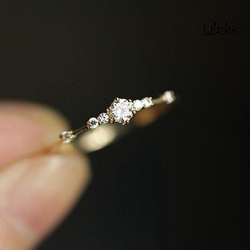 Nhẫn Đính Đá Thời Trang Dành Cho Nữ