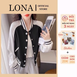 Áo khoác gió bomber 2 lớp nữ 2 màu cực chất