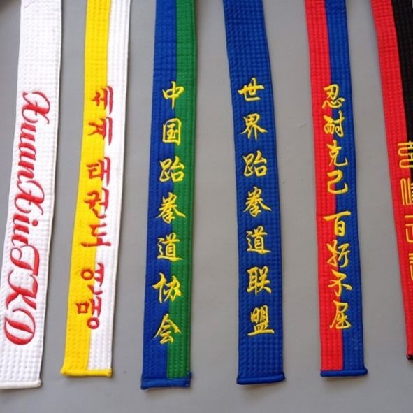 Găng Tay Tập Taekwondo Màu Trắng / Vàng / Xanh Dương / Đỏ / Đen Chuyên Dụng Cho Người Lớn Và Trẻ Em