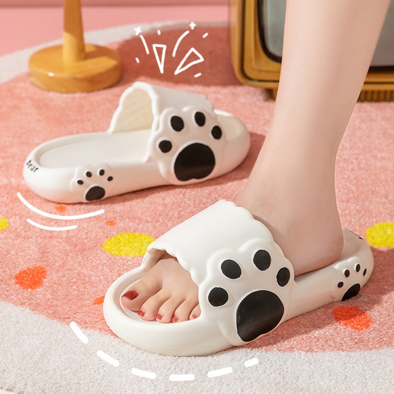 Dép thời trang chân gấu Bear chất EVA cao cấp siêu nhẹ cute