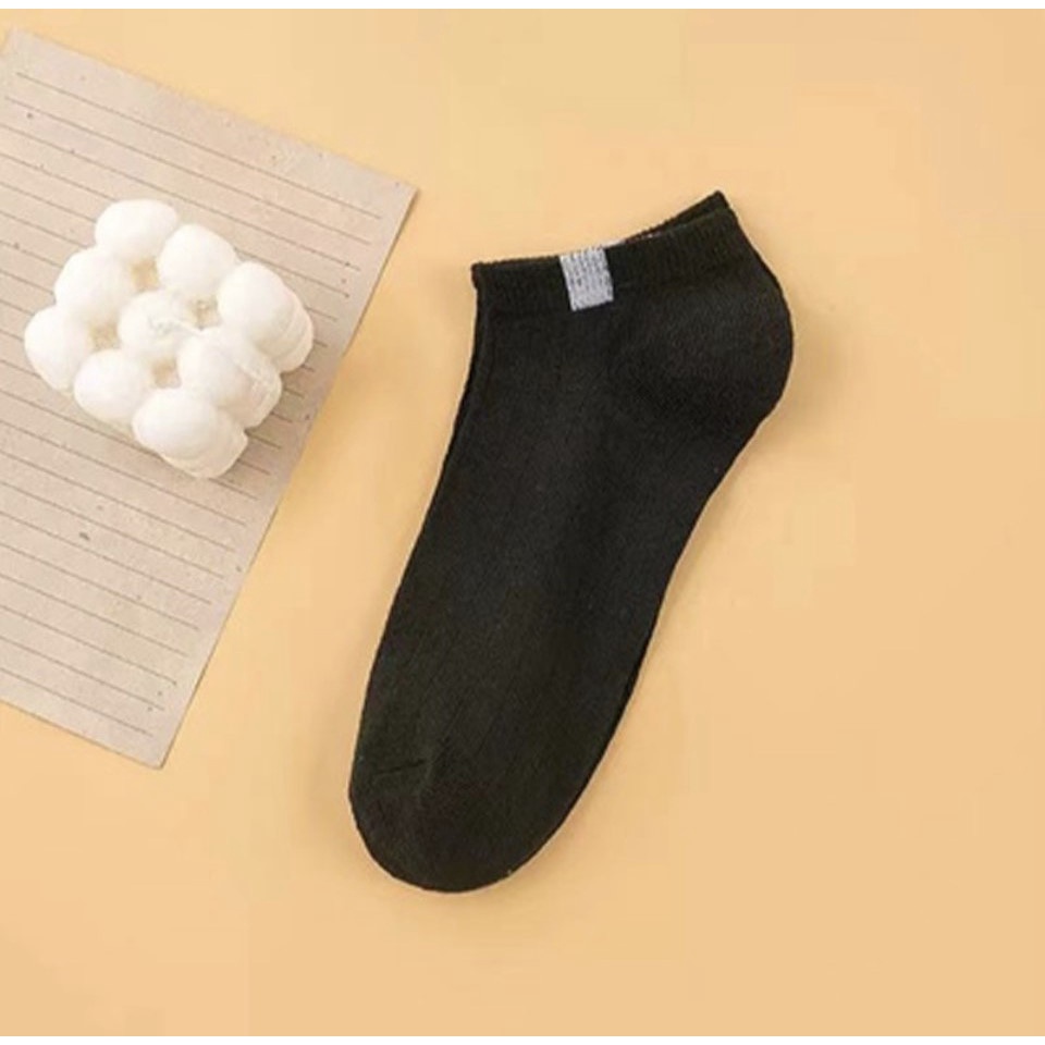 Tất ngắn nam nữ vớ cổ thấp nhiều màu thấm mồ hôi Nhã Dung Store