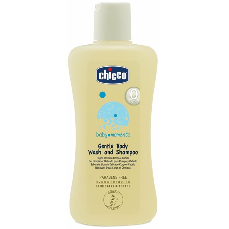 SỮA TẮM GỘI CHICCO CHIẾT XUẤT YẾN MẠCH 0M+ 200ML