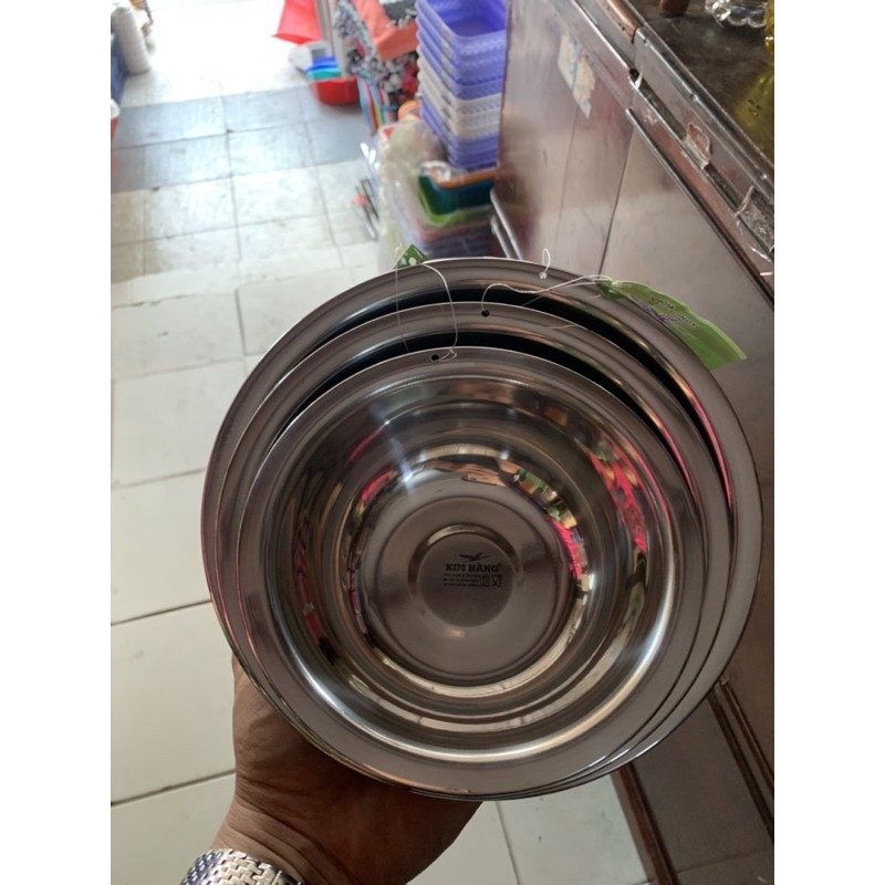 THAU INOX CHÍNH HÃNG  size 16 ,18 , 20cm