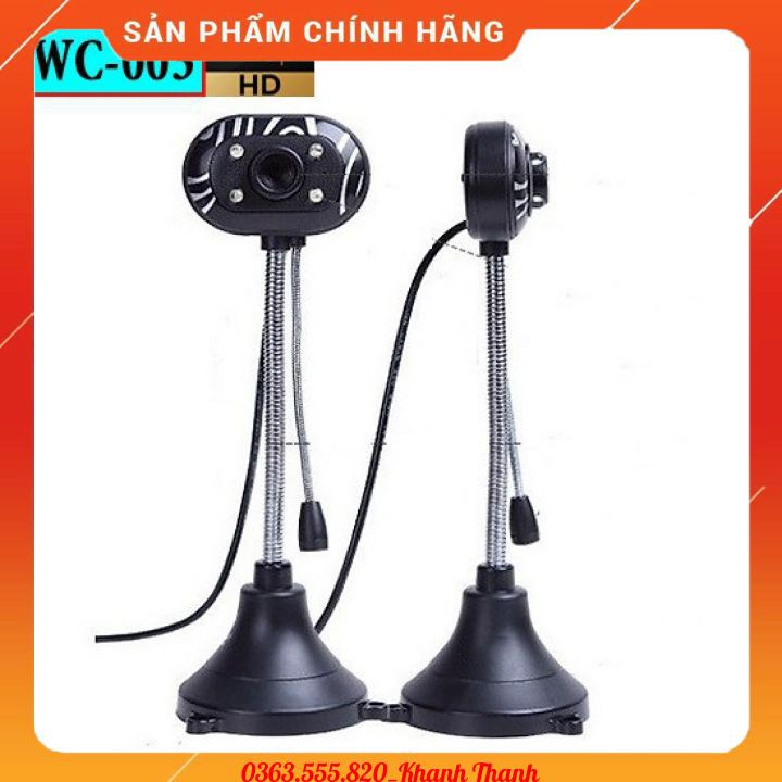 Webcam cho máy tính chân cao WC-003 có mic HD 720p | BigBuy360 - bigbuy360.vn