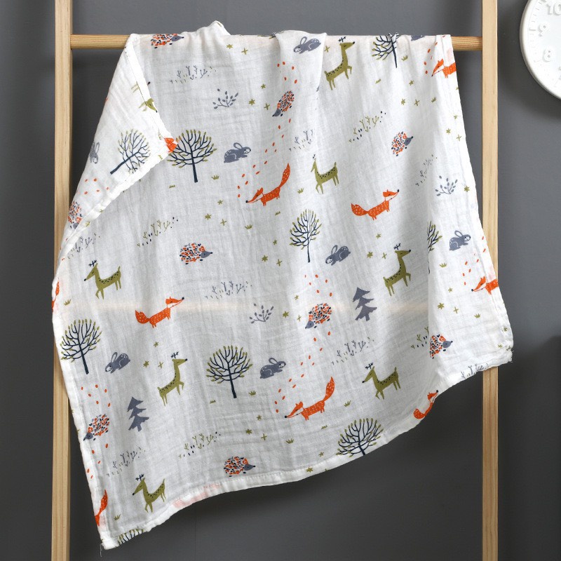 Khăn/chăn aden sợi tre  dùng cho bé tấm