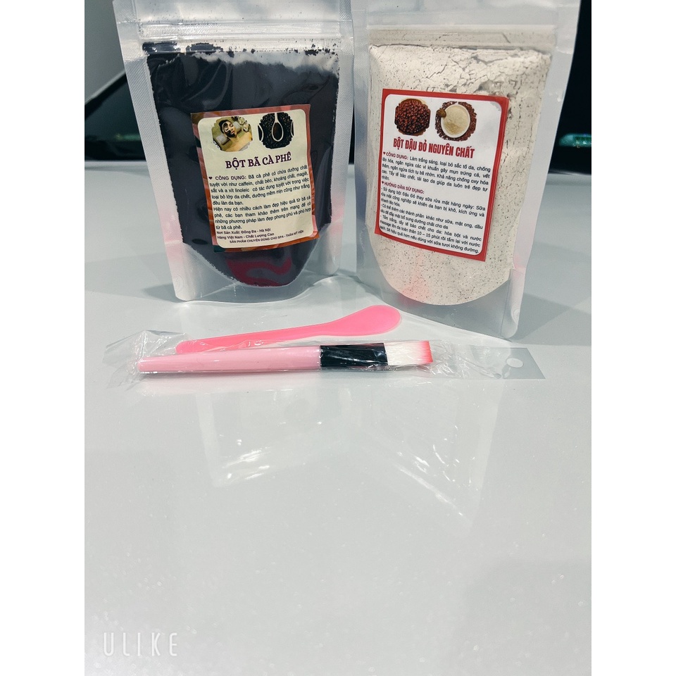 Combo Đậu Đỏ 100Gr+ Bã Cafe 100G