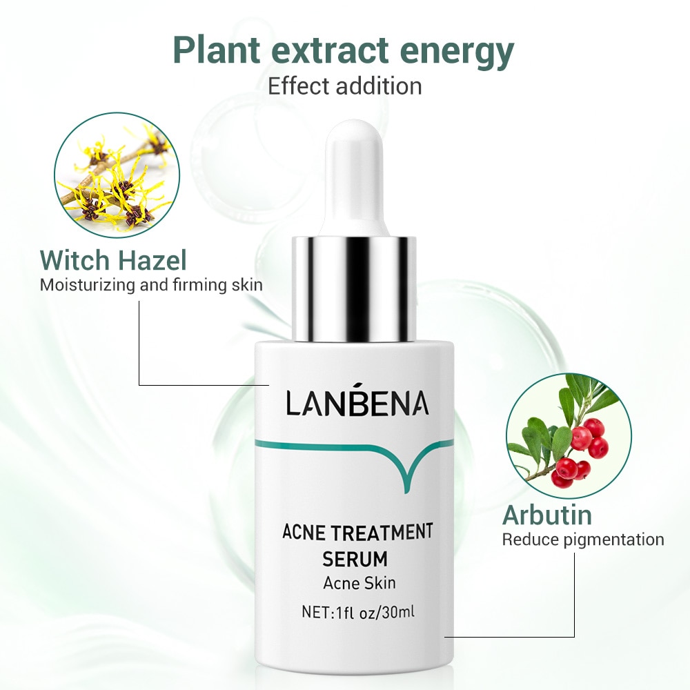 Serum hỗ trợ trị Mụn Trứng Cá Oilgopeptide LANBENA 30ml Giảm Vết Thâm Thu Nhỏ Lỗ Chân Lông Tăng Cường Và Phục Hồi Sâu