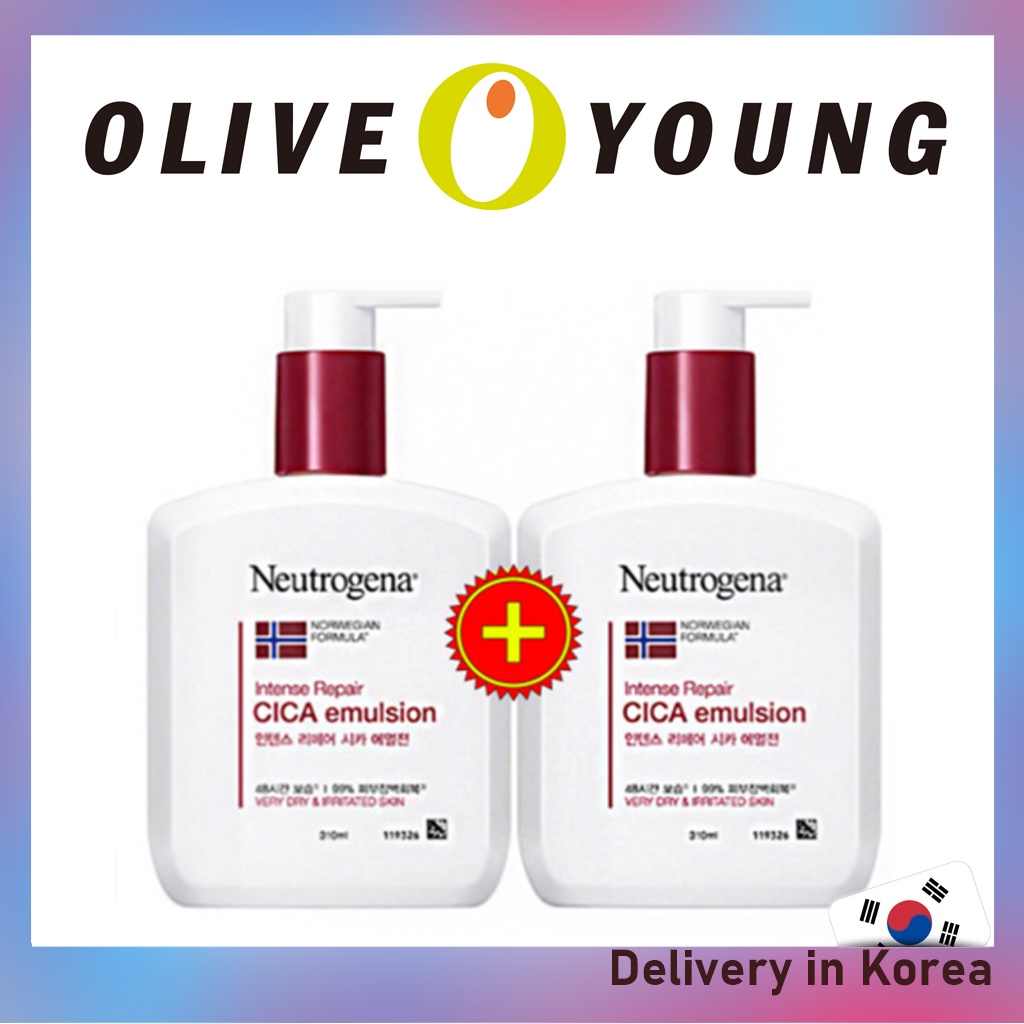 Kem Dưỡng Neutrogena CICA Công Thức Na Uy 310ml x 2ea