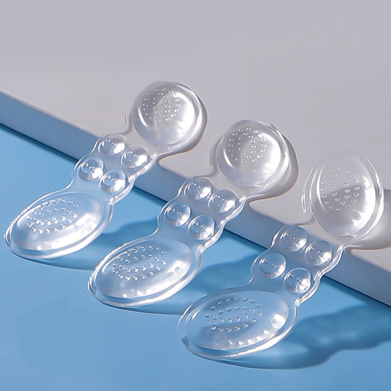 Miếng Dán Gót Chân Bằng Silicon Trong Suốt Giúp Giảm Đau Dành Cho Nữ