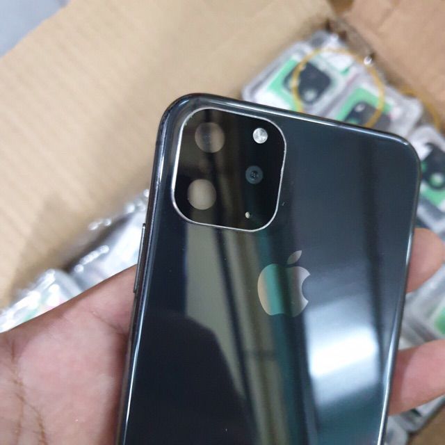 Miếng dán camera Giả iphone 11 Pro Max cho iPhone X/ XS Max Siêu Thần thánh