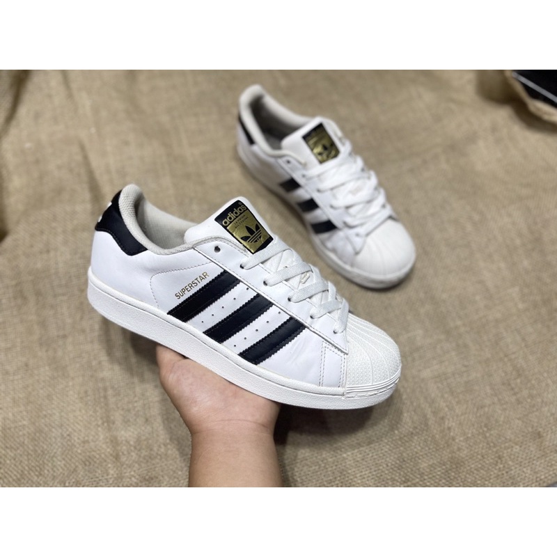 GIÀY ADIDAS SUPER STAR 2HAND CHÍNH HÃNG, SNEAKER 2HAND