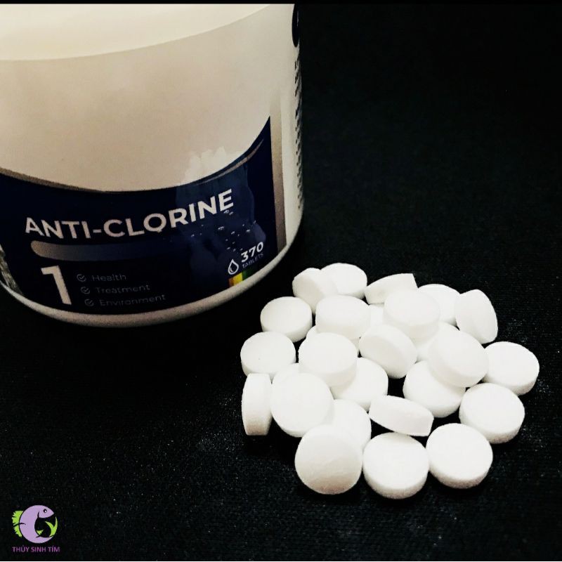 Viên khử clo - Xử lý nước mới trước khi thả cá