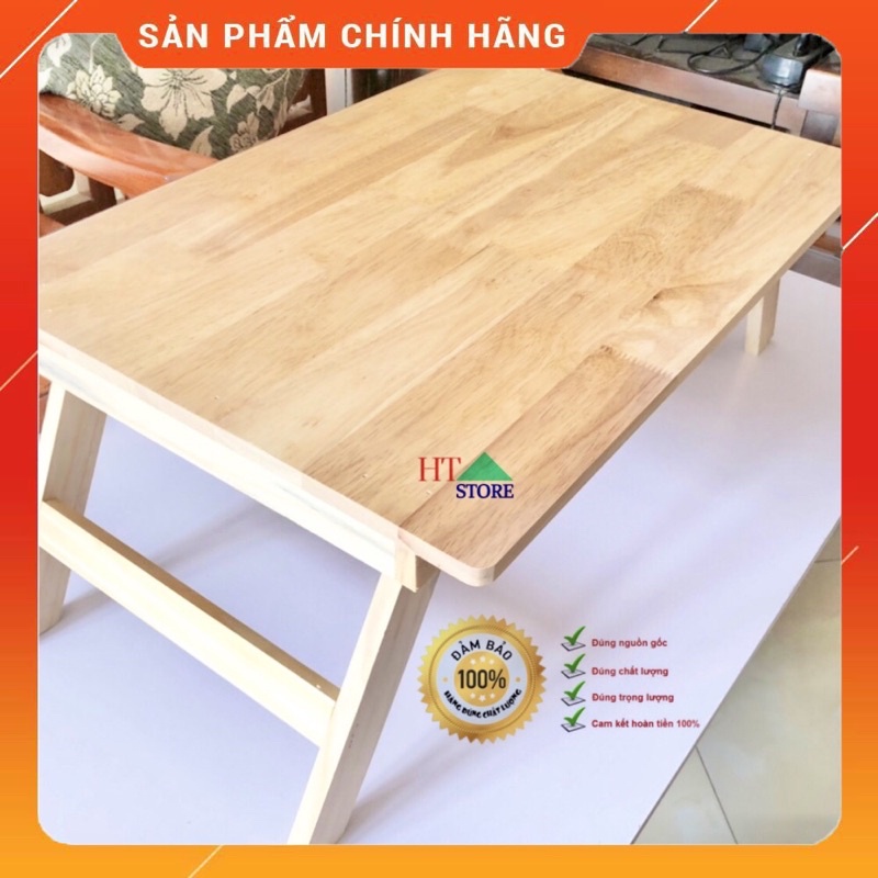 ⚡Bàn gấp gỗ thịt cao cấp , phủ bóng , chống nước ( kt 40x60x25)