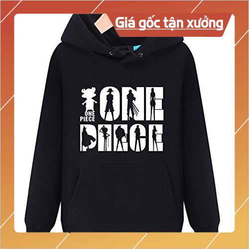 [SALE GIÁ GỐC] [ HOT] Áo hoodie nỉ One Piece giá rẻ xả kho - Fan Anime nào cũng nên có