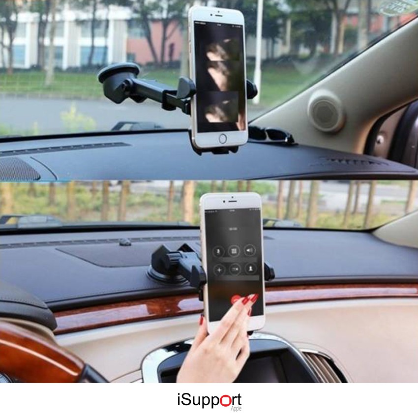 Kẹp điện thoại cho oto thời trang, cao cấp, hút chân không | BigBuy360 - bigbuy360.vn