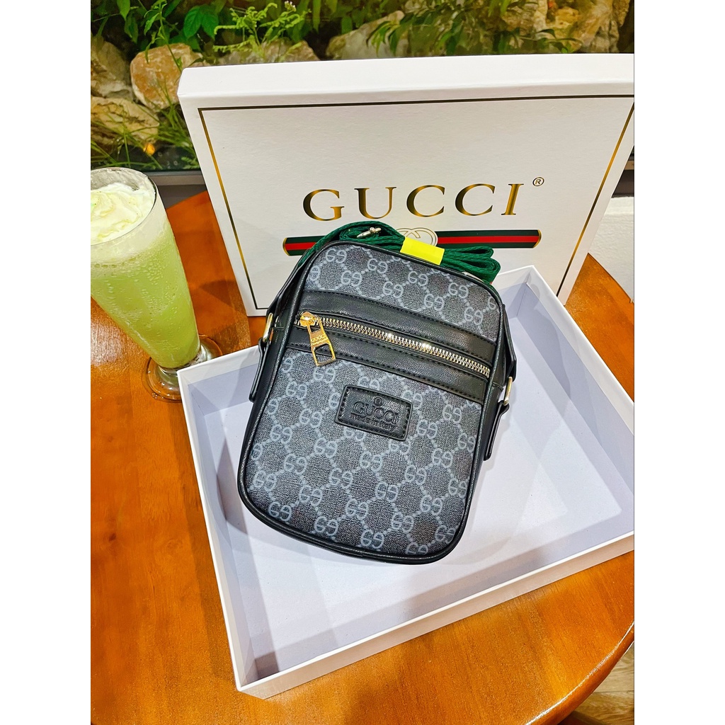 [FULL BOX NEW] Túi đeo chéo nam vuông thời trang VIP PRO