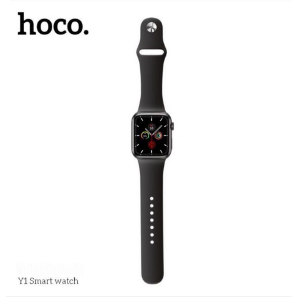 Đồng hồ thông minh Hoco Smart Watch  Y1 kết nối Bluetooth hỗ trợ nghe gọi, theo dõi sức khỏe, thể thao...