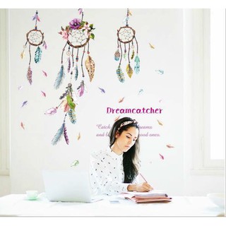 Decal dán tường Dreamcatcher - Lưới ước mơ