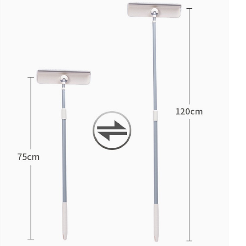 Cây lau kính kèm thanh cọ kính và giặt vải cán dài từ 75cm đến 120cm tiện ích TD2015-A3