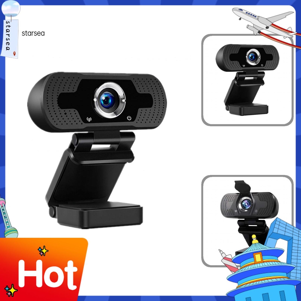 Webcam không ổ đĩa STSEZ HD 1080P kèm hai micro cho máy tính | BigBuy360 - bigbuy360.vn