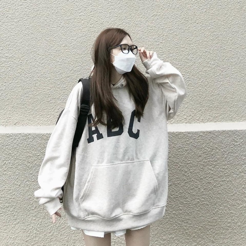 Hoodies ABC teen dáng thụng- nỉ ngoại kèm ảnh thật | BigBuy360 - bigbuy360.vn