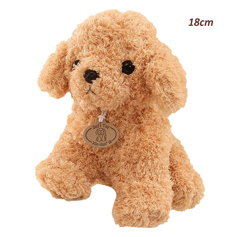 Chó Poodle Nhồi Bông Đáng Yêu Dành Cho Làm Quà Giáng Sinh