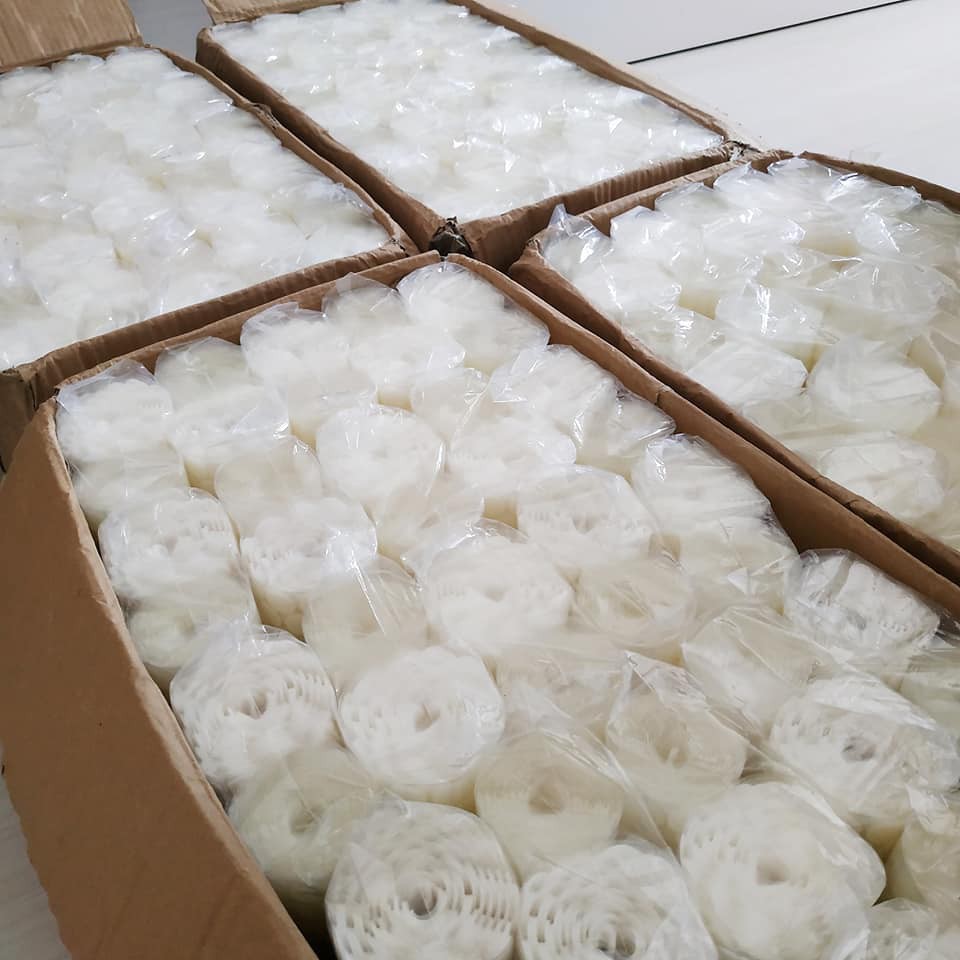 Combo 1000 cặp verclo băng dính nhám 1,5 cm mặt gai trong suốt