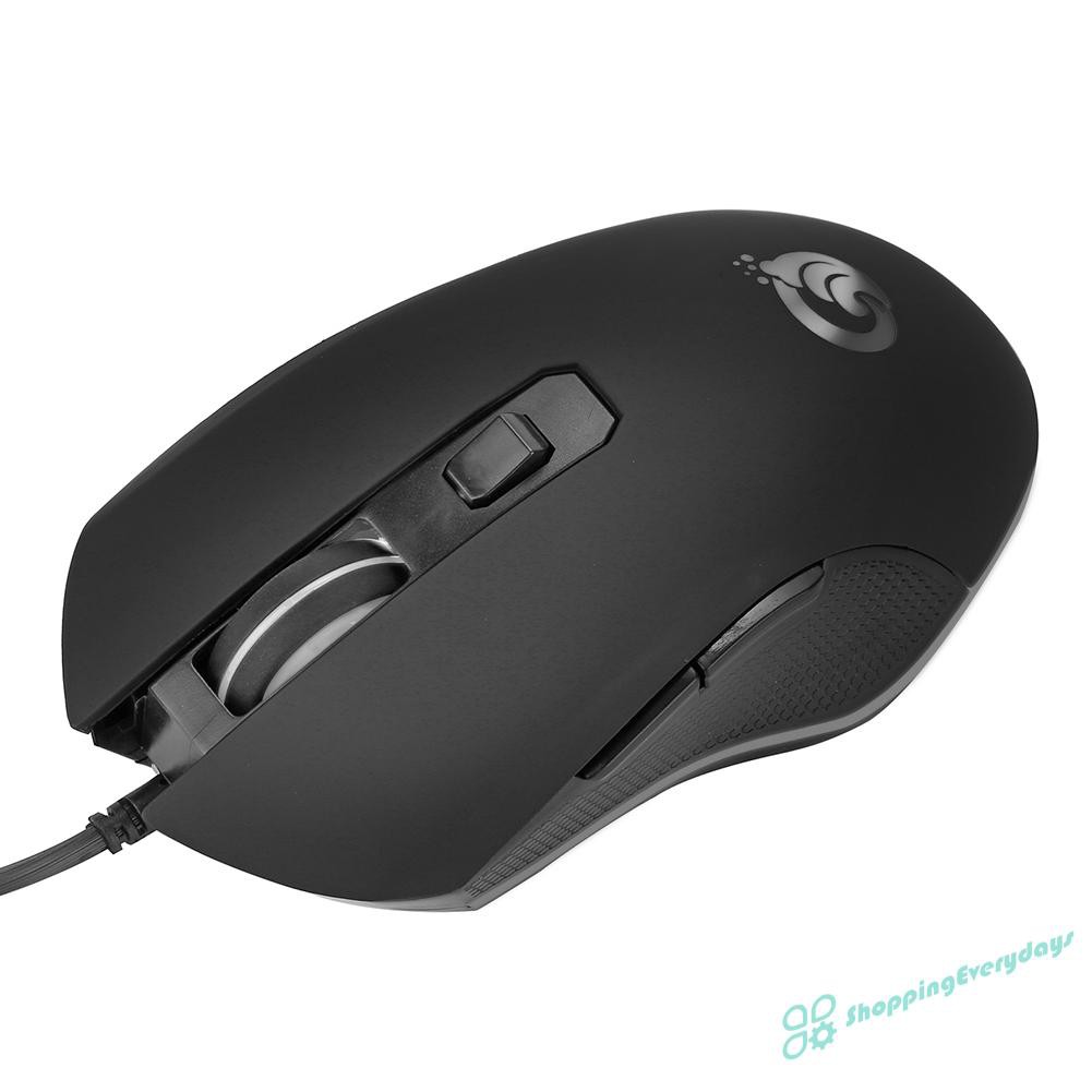 Chuột Quang Gaming Sv G70 6 Nút Bấm, 3600dpi