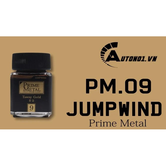 LACQUER ( PM01 ~ PM09 ) SƠN MÔ HÌNH JUMPWIND - PRIME METAL