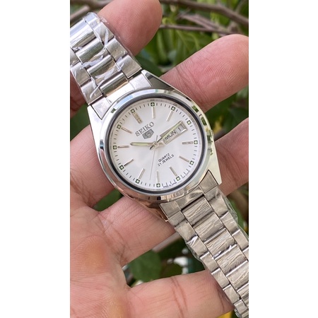 HCM Đồng hồ nam Seik0 5 Quazt máy Nhật