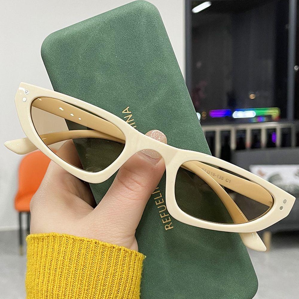 Kính Mát Gọng Mắt Mèo Phong Cách Retro Thời Trang Cho Nam Nữ