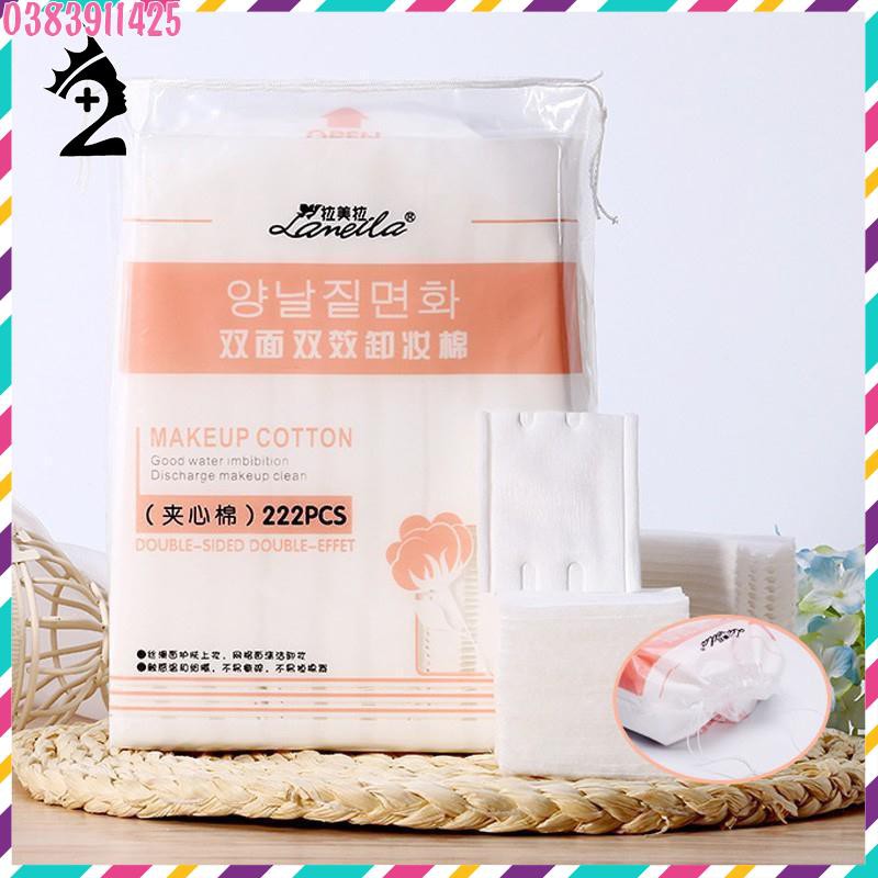 Bông tẩy trang Laneila túi 222 miếng TPP | BigBuy360 - bigbuy360.vn