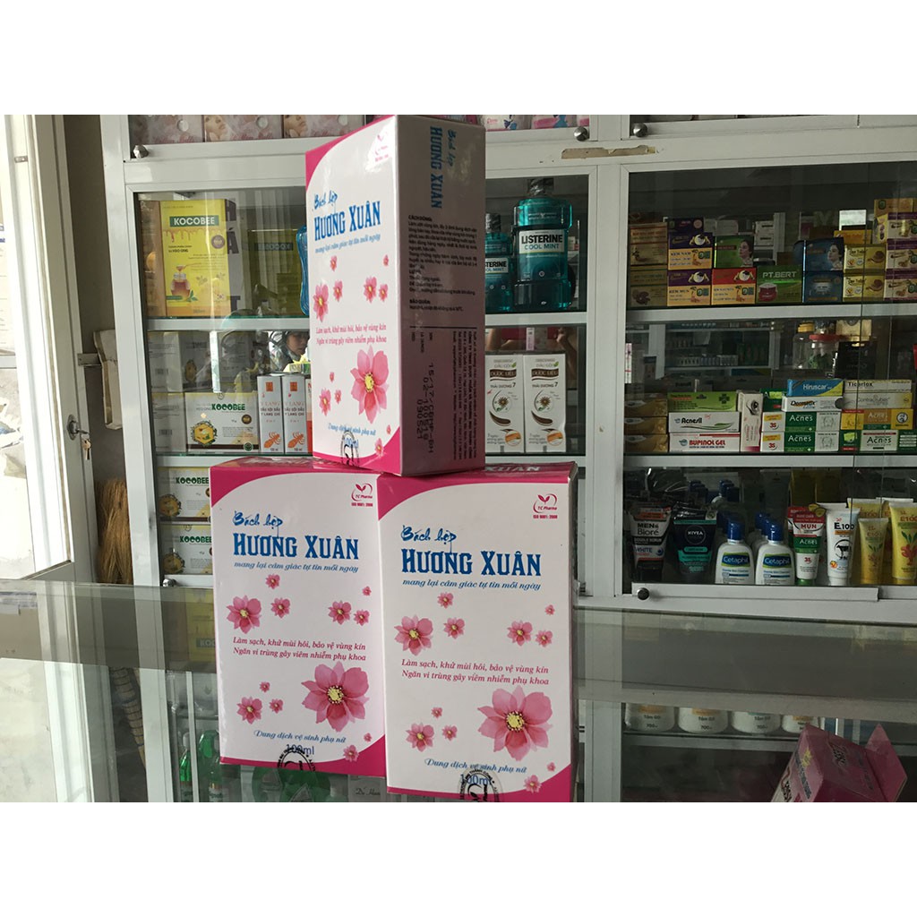 Dung Dịch Vệ Sinh Phụ Nữ Tinh Khiết từ Cao Lá Trầu Không - Bách hợp hương xuân 100ml - Sự Bảo Vệ Tự Nhiên