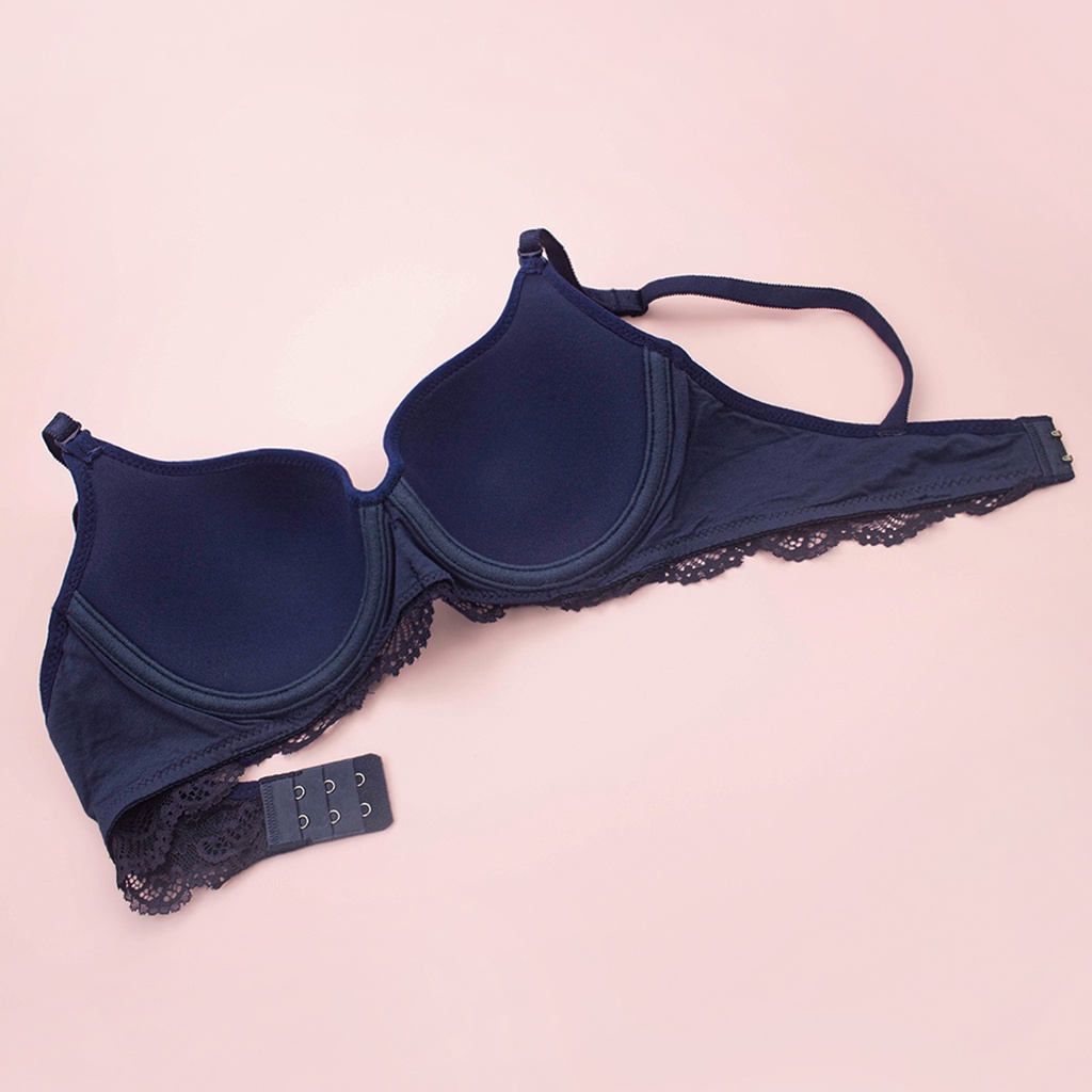 Áo Lót Nữ Ren Siêu Mỏng Gọng Nhựa Luperi Dây Lưng Không Gân Dành Cho Người Ngực To Ngực Bầu Ngực Sau Sinh Sp812