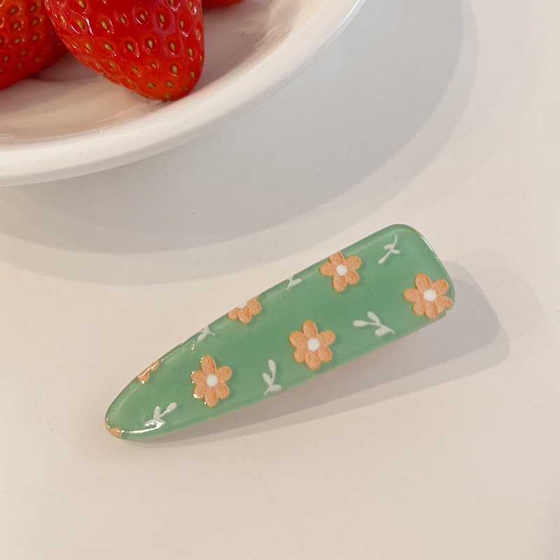 Kẹp Tóc Hình Hoa Giọt Nước Mới Mùa Xuân Cho Bé