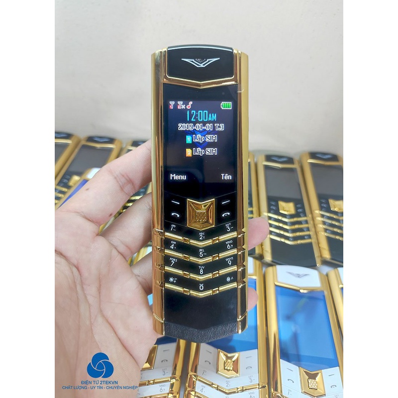 Điện thoại K8 đá 2 sim 2 sóng bảo hành 12 tháng