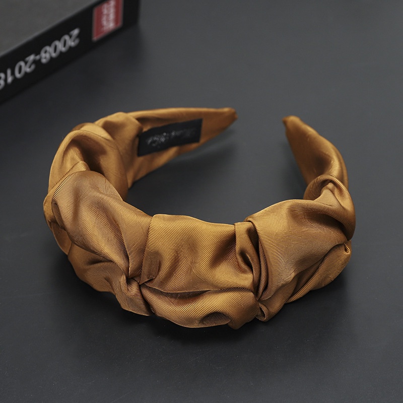 Băng Đô Cài Tóc Thắt Tết Bím Cao Cấp, Bờm Tóc Turban Vải Lụa Voan Phong Cách Hàn Quốc Cho Nữ Đẹp