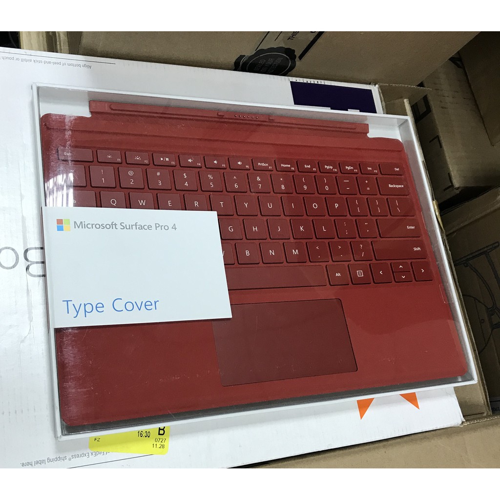 bàn phím Surface Pro 4,5,6,7, Như Mới, Microsoft Type Cover